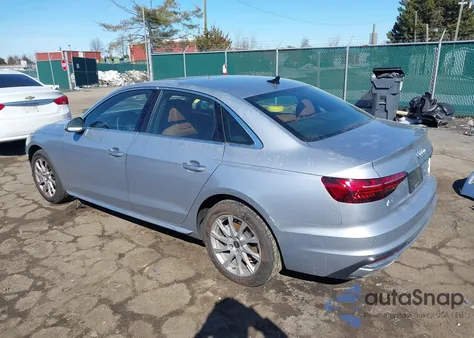 2022 Audi A4 Premium 40 Tfsi Quattro S Tronic from USA, damaged, VIN WAUABAF45NA042662